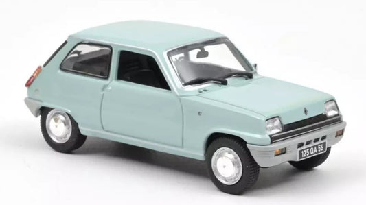 Norev - RENAULT 5 TL 1972 CLEAR BLUE 1:43 - Cod. NV510528
