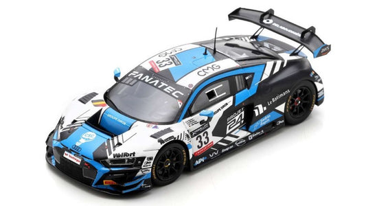 Spark Model - AUDI R8 GT3 N.33 2nd CLASS 24 H SPA 2022 ROBIN-TOMITA-DE PAUW-ROBIN 1:43 - Cod. SB515