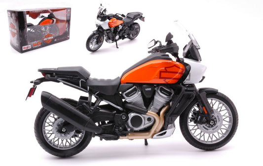 Maisto - HARLEY DAVIDSON PAN AMERICA 1250 WHITE ORANGE 1:12 - Cod. MI32338
