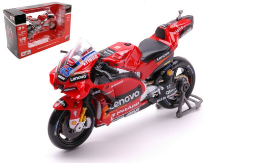 Maisto - DUCATI DESMOSEDICI LENOVO 2022 N.43 JACK MILLER 1:18 - Cod. MI36391M