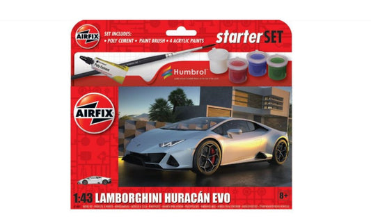 Airfix - LAMBORGHINI HURACAN SMALL STARTER SET KIT 1:43 - Cod. A55007
