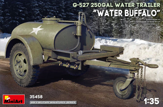 Miniart - G-527 250gal WATER TRAILER "WATER BUFFALO" KIT 1:35 - Cod. MIN35458