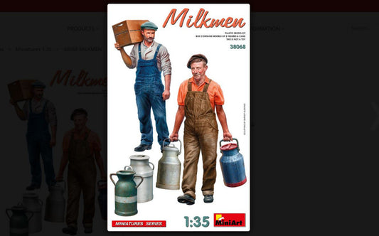 Miniart - MILKMEN KIT 1:35 - Cod. MIN38068