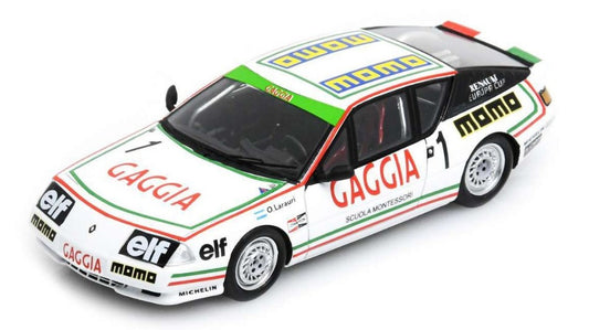 Spark Model - RENAULT ALPINE V6 TURBO N.1 EUROPA CUP CHAMPION 1985 OSCAR LARRAURI 1:43 - Cod. S7330