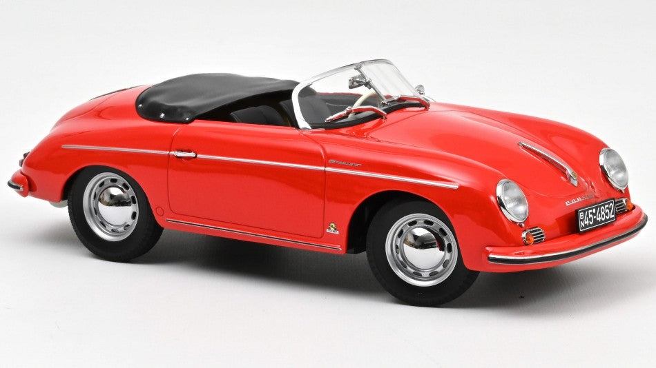 Norev - PORSCHE 356 SPEEDSTER 1954 RED 1:18 - Cod. NV187461