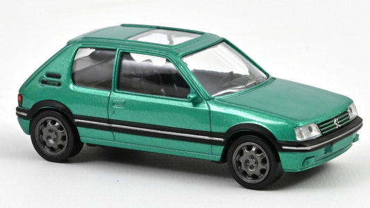 Norev - PEUGEOT 205 GTI 1992 GREEN METALLIC 1:43 REPROD. - Cod. NV471717