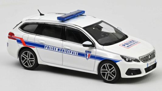 Norev - PEUGEOT 308 SW 2018 POLICE MUNICIPALE 1:43 - Cod. NV473943