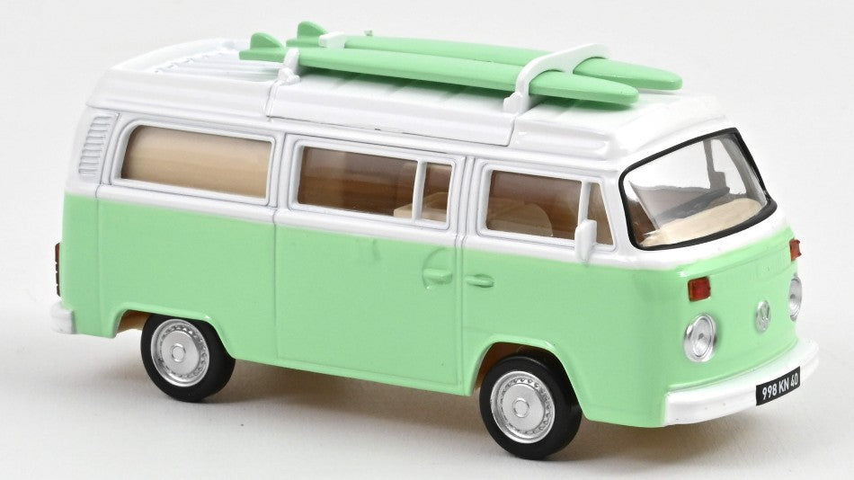 Norev - VW COMBI T2b CAMPER VAN 1973 GREEN JET-CAR 1:43 - Cod. NV841103