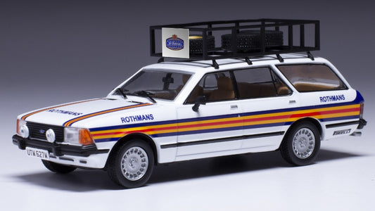 Ixo Model - FORD GRANADA MK II TURNIER ROTHMANS 1980 RALLY ASSISTANCE 1:43 - Cod. RAC435