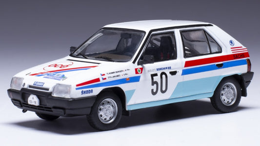 Ixo Model - SKODA FAVORIT 136L N.50 RALLY BOHEMIA 1989BERGER/JAKUBEC 1:43 - Cod. RAC431