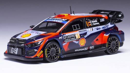 Ixo Model - HYUNDAI i20 N N.6 WRC1 RALLY MONTE CARLO 2023SORDO/CARRERA 1:43 - Cod. RAM883