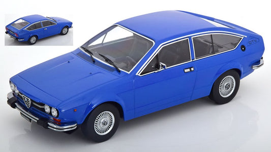 Kk Scale - ALFA ROMEO ALFETTA 2000 GTV 1976 BLUE 1:18 - Cod. KKDC181092