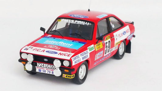 Trofeu - FORD ESCORT MK2 RS2000 (2nd Gr.2)RALLY MONTE CARLO 1982 BARONI/BAUD 1:43 - Cod. TFRRFR65