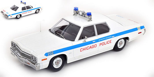 Kk Scale - DODGE MONACO CHICAGO POLICE 1974 1:18 - Cod. KKDC181151