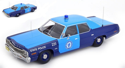 Kk Scale - DODGE MONACO MASSACHUSETTS STATE POLICE 1974 1:18 - Cod. KKDC181154