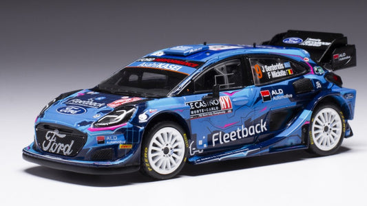 Ixo Model - FORD PUMA RALLY1 N.9 WRC RALLY MONTE CARLO 2023 SERDERIDIS/MICLOTTE 1:43 - Cod. RAM881