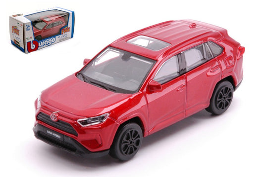 Burago - TOYOTA RAV 4 2022 RED METALLIC 1:43 - Cod. BU30466B