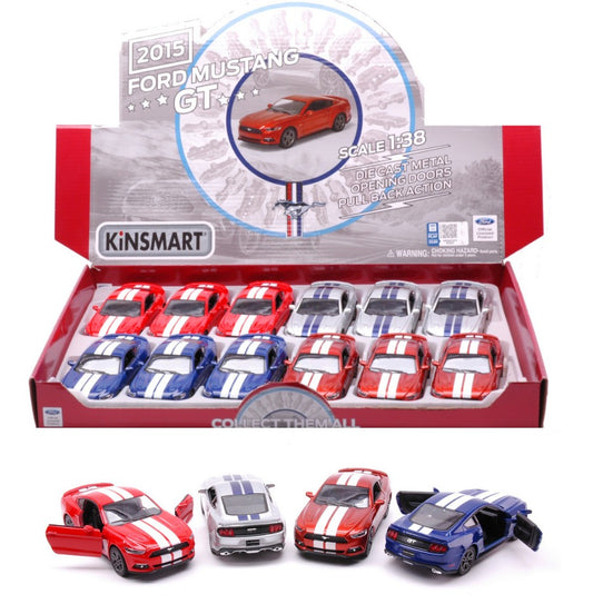 Kinsmart - FORD MUSTANG GT SCALA 1:38 cm 12 - Cod. KT89291