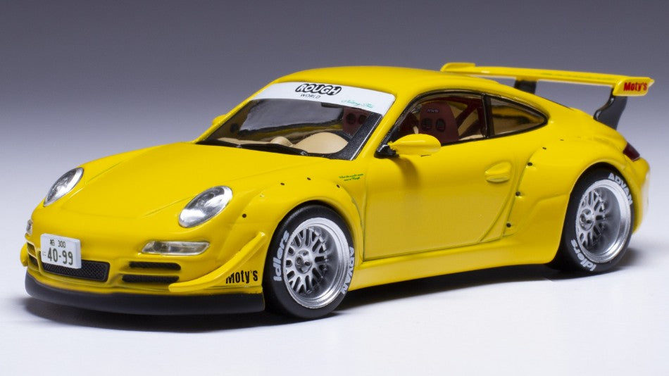 Ixo Model - PORSCHE RWB 997 YELLOW 1:43 - Cod. MOC339