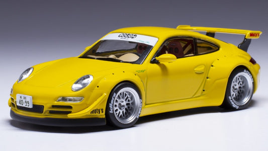 Ixo Model - PORSCHE RWB 997 YELLOW 1:43 - Cod. MOC339
