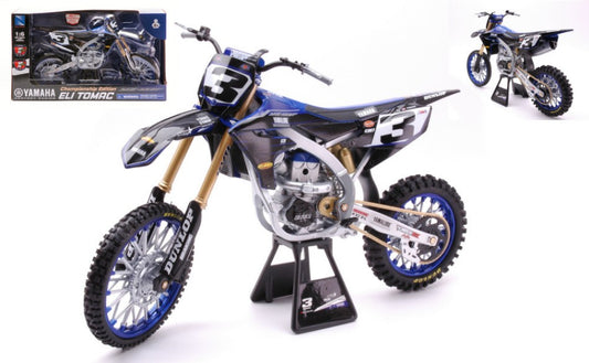 New Ray - YAMAHA YZ 450 F N.3 ELI TOMAC 1:6 - Cod. NY49713