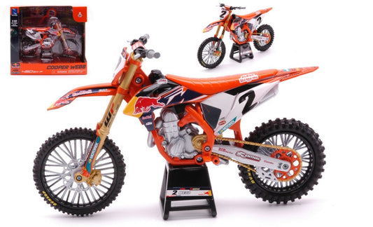 New Ray - KTM RED BULL 450 SX-F N.2 COOPER WEBB 1:12 - Cod. NY58353