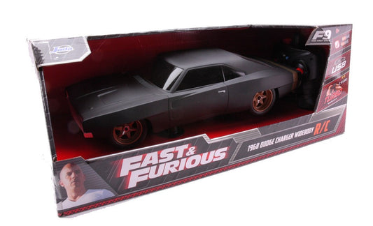 Jada Toys - DOM'S DODGE CHARGER 1968 FAST & FURIOUS RADIOCONTROL 1:16 - Cod. JADA253206012