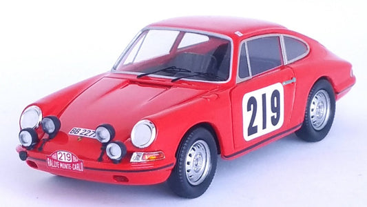 Trofeu - PORSCHE 911T RALLY MONTE CARLO 1968 WALDEGAARD/HELMER 1:43 - Cod. TFDSN139