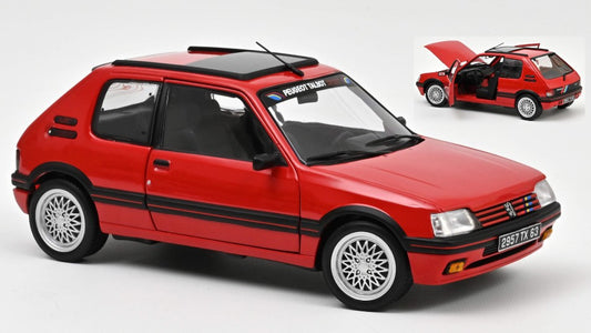 Norev - PEUGEOT 205 GTi 1.9 PTS DECO 1991 VALLELUNGA RED 1:18 - Cod. NV184846