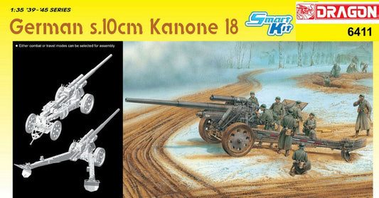 Dragon - GERMAN S 10 cm KANONE KIT 1:35 - Cod. D6411