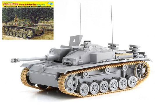Dragon - STUG.III AUSF.F/8 EARLY PRODUCTION ITALY 1943 SMART KIT 1:35 - Cod. D6620