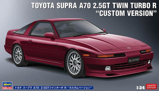 Hasegawa - TOYOTA SUPRA A70, 2,5 GT TWIN TURBO R CUSTOM VERSION KIT 1:24 - Cod. HA20645