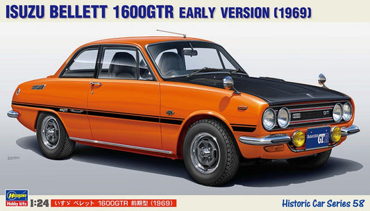 Hasegawa - ISUZU BELLET 1600 GTR 1969 KIT 1:24 - Cod. HA21158