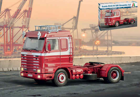 Italeri - SCANIA R 143 M 500 STREAMLINE 4x2 KIT 1:24 - Cod. IT3950