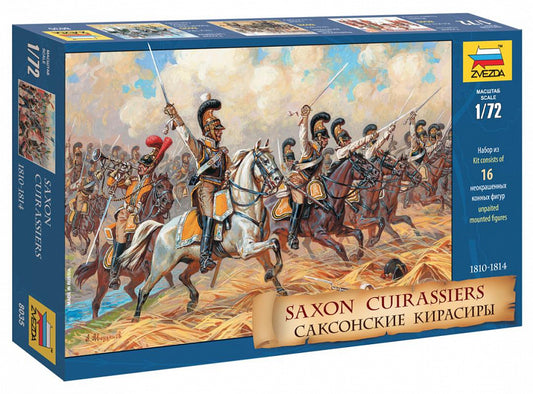 Zvezda - SAXON CUIRASSIERS 1810-1814 KIT 1:72 - Cod. Z8035