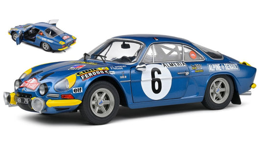Solido - ALPINE A110 1600S N.6 RALLY MONTECARLO 1972 CANDRUET-PAGANI (NIGHT) 1:18 - Cod. SL1804207