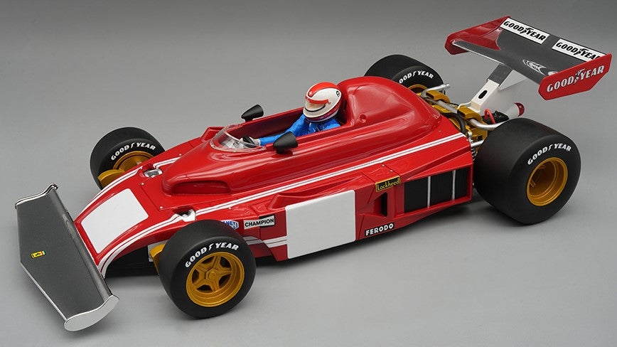Tecnomodel - FERRARI 312 B3 TEST MONZA 1974 C.REGAZZONI W/DRIVER 1:18 - Cod. TMD18313C