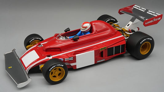Tecnomodel - FERRARI 312 B3 TEST MONZA 1974 C.REGAZZONI W/DRIVER 1:18 - Cod. TMD18313C
