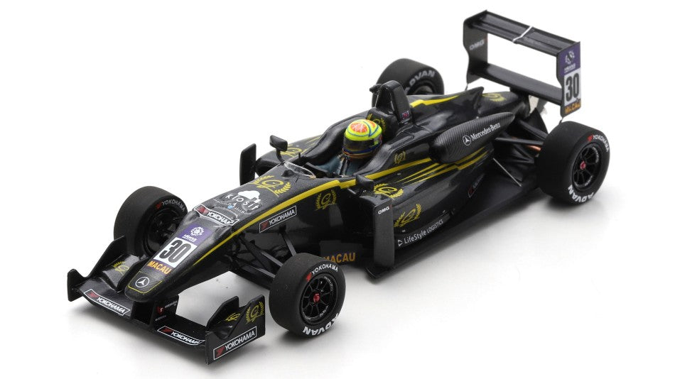 Spark Model - DALLARA F3 3rd MACAU GRAND PRIX FIA F3 INTERN.CUP 2015 A.SIMS 1:43 - Cod. SA236