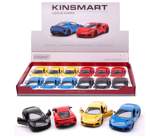 Kinsmart - LOTUS EMIRA COL.ASS.1:34 - Cod. KT5441D