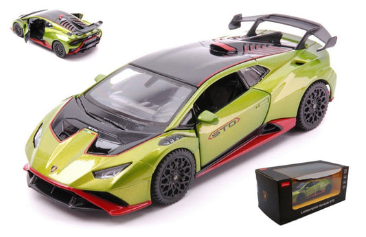 Rastar - LAMBORGHINI HURACAN STO GREEN/ORANGE 1:32 - Cod. RAT64310GN