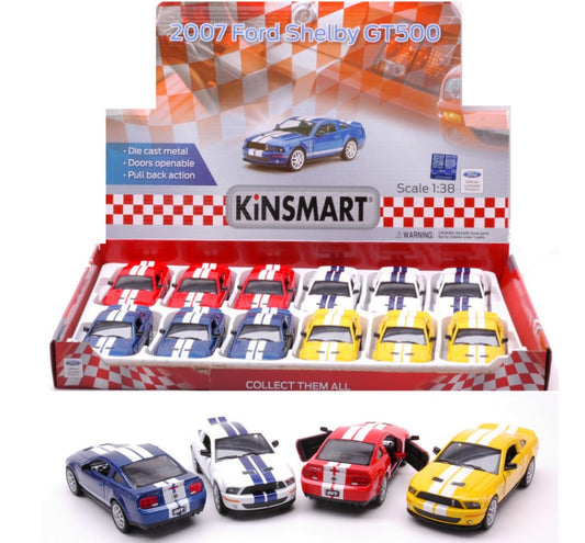Kinsmart - FORD SHELBY GT500 2007 COL.ASS.1:38 - Cod. KT5310D