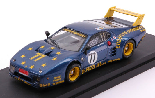 Best Model - FERRARI 512 BB N.77 DNF LM 1980 J.C.ANDRUET-C.BALLOT LENA 1:43 - Cod. BT9339