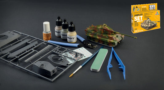 Italeri - KING TIGER SET COMPLETO KIT 1:72 - Cod. IT72005
