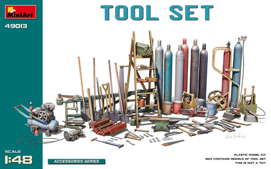 Miniart - TOOL SET KIT 1:48 - Cod. MIN49013