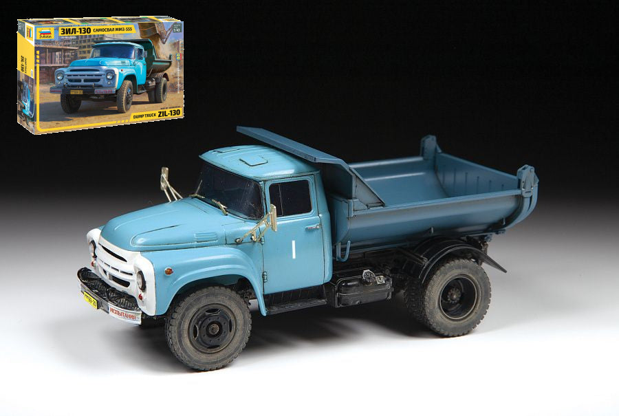 Zvezda - ZIL-130 DUMP TRUCK KIT 1:43 - Cod. Z43004