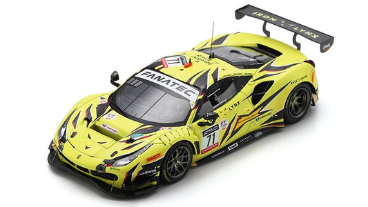 Looksmart - FERRARI 488 GT3 N.71 IRON LYNX 3rd 24H SPA 2022 FUOCO/SERRA/RIGON 1:43 - Cod. LSRC150