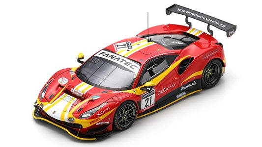 Looksmart - FERRARI 488 GT3 N.21 AF CORSE 24H SPA 2022 DELAC./SBIRR./BALZ./PEREL1:43 - Cod. LSRC154