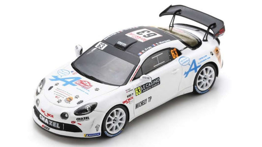 Spark Model - ALPINE A110 N.63 RALLY MONTE CARLO 2023 R.FRAU-S.MARQUEZ 1:43 - Cod. S6722