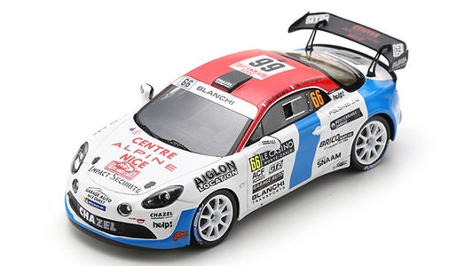 Spark Model - ALPINE A110 N.66 2nd RGT RALLY MONTE CARLO 2023 D.FERRARO-M.CORNEGL 1:43 - Cod. S6725